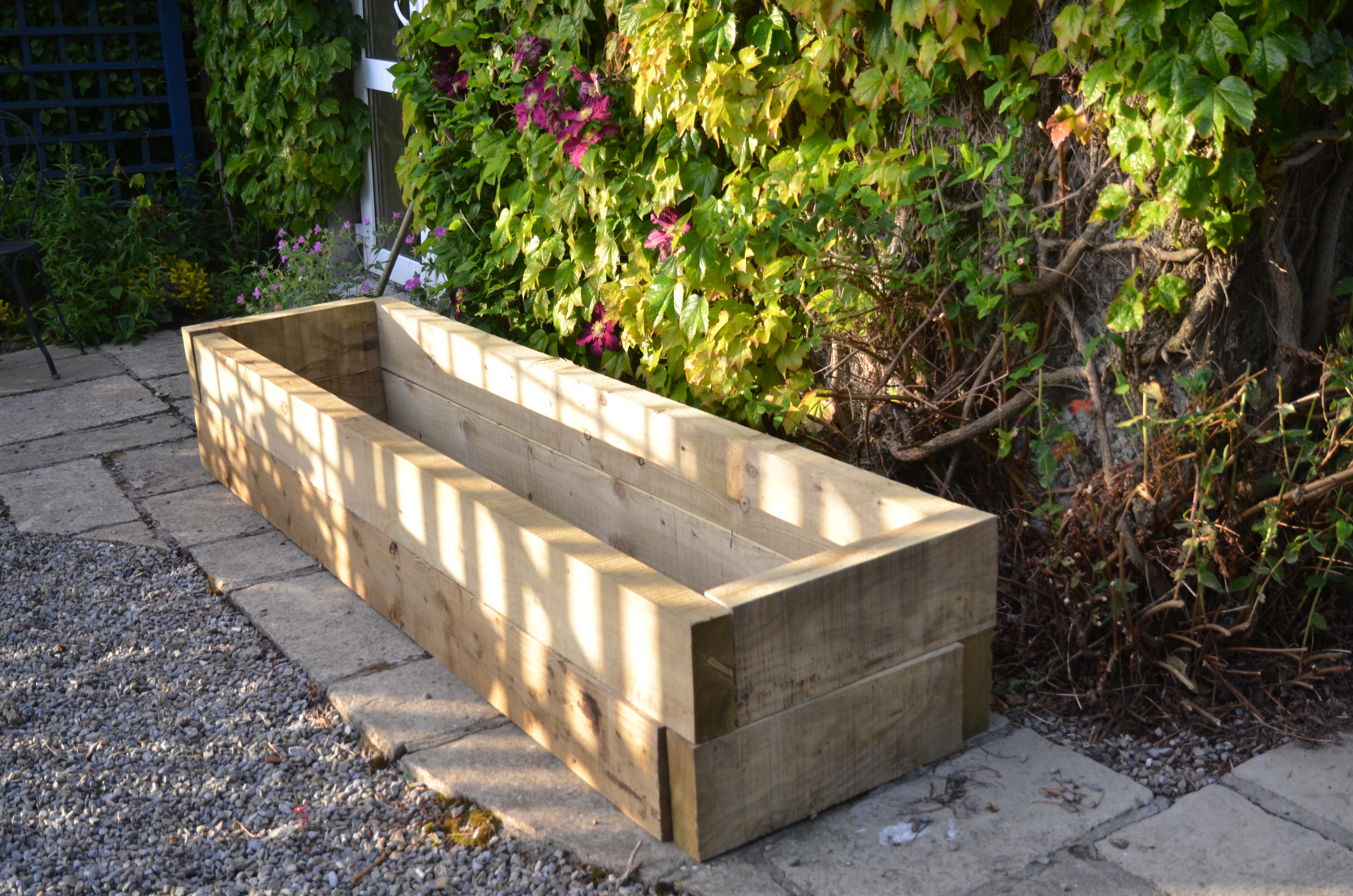 New Raised bed for Herbs Dalkey Garden School